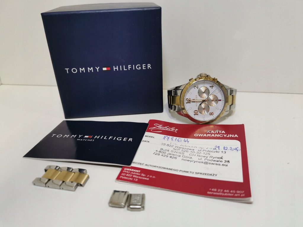 ZEGAREK TOMMY HILFIGER 1781644 W PUDEŁKU