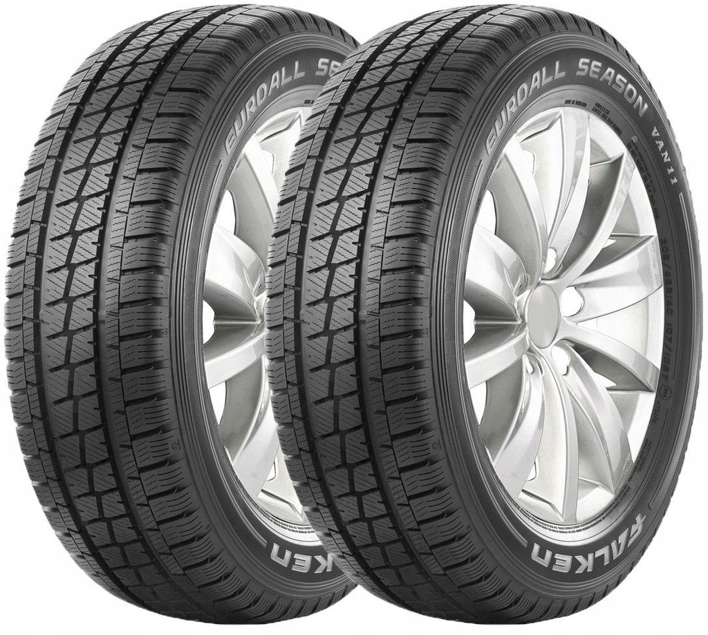 2x 225/75/16 R Falken EUROALLSEASON VAN11