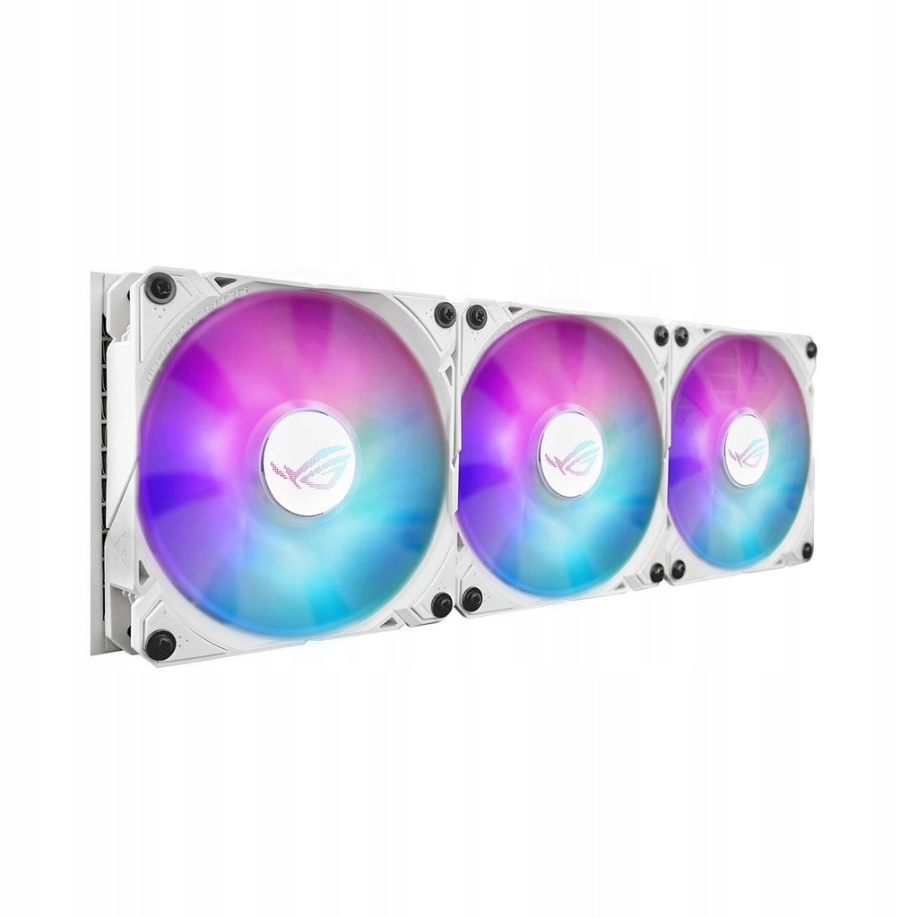 Chłodzenie wodne asus rog ryuo iii 240 argb white edition 2x120mm