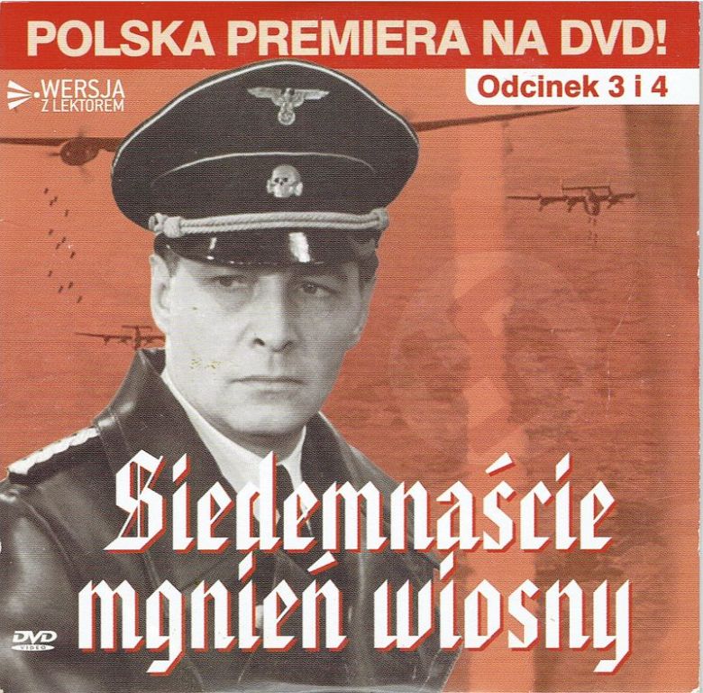 Siedemnaście mgnień wiosny odci 3,4 DVD / Kraków /