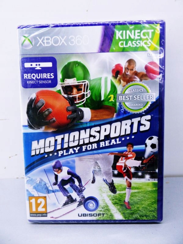 XBOX 360 MOTIONSPORTS PLAY FOR REAL / ANG