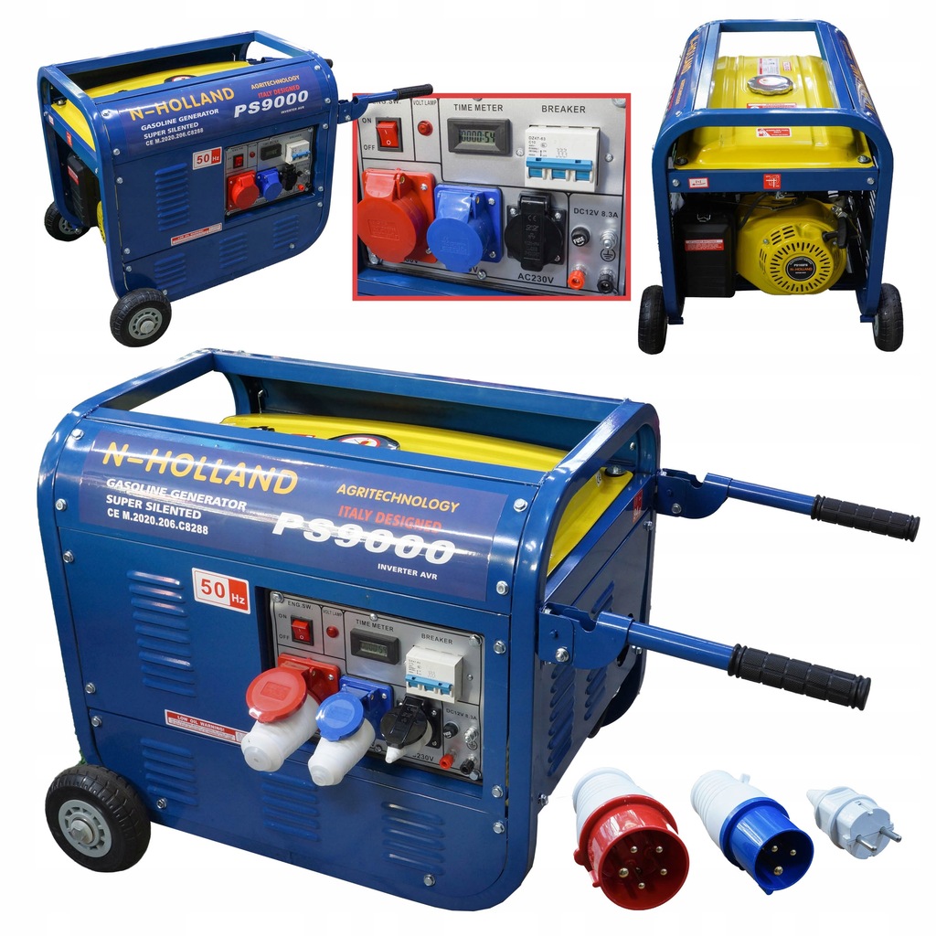 AGREGAT PRĄDOTWÓRCZY PRĄDU 230V GENERATOR 230V380V