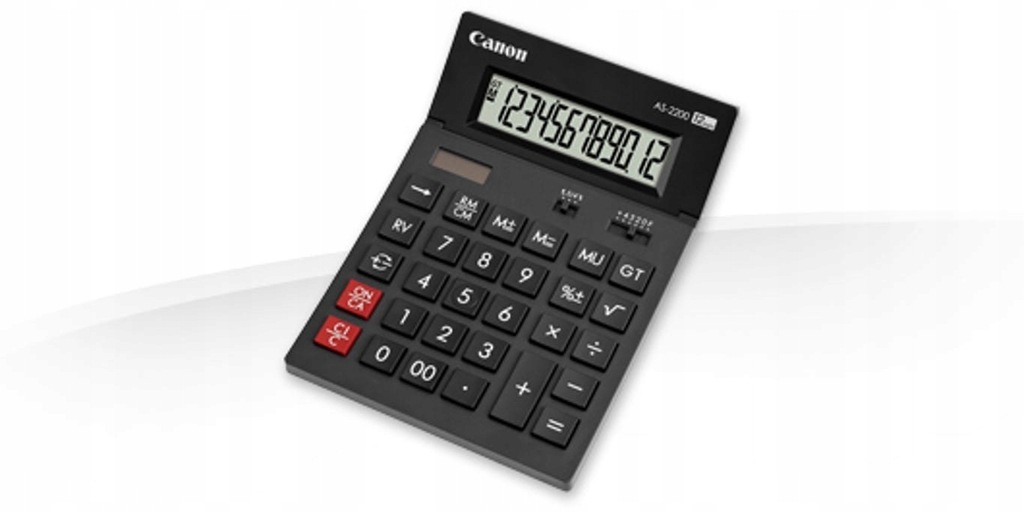 Canon AS-2200 kalkulator Komputer stacjonarny Wyśw