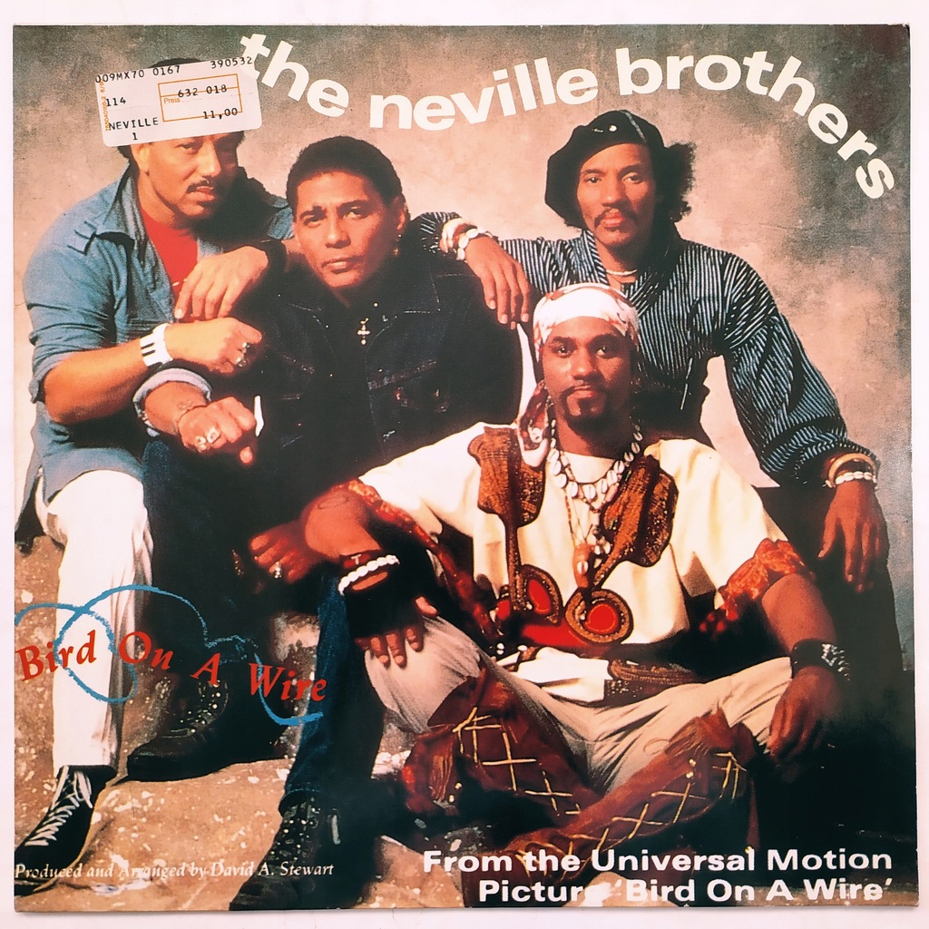 The Neville Brothers- Bird On A Wire - Maxi SP 12'