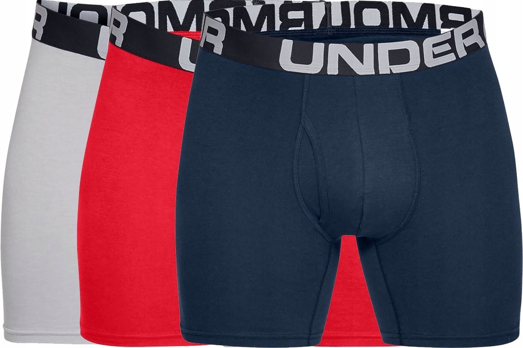 UNDER ARMOUR CHARGED COTTON 6' (L) Męskie Bokserki