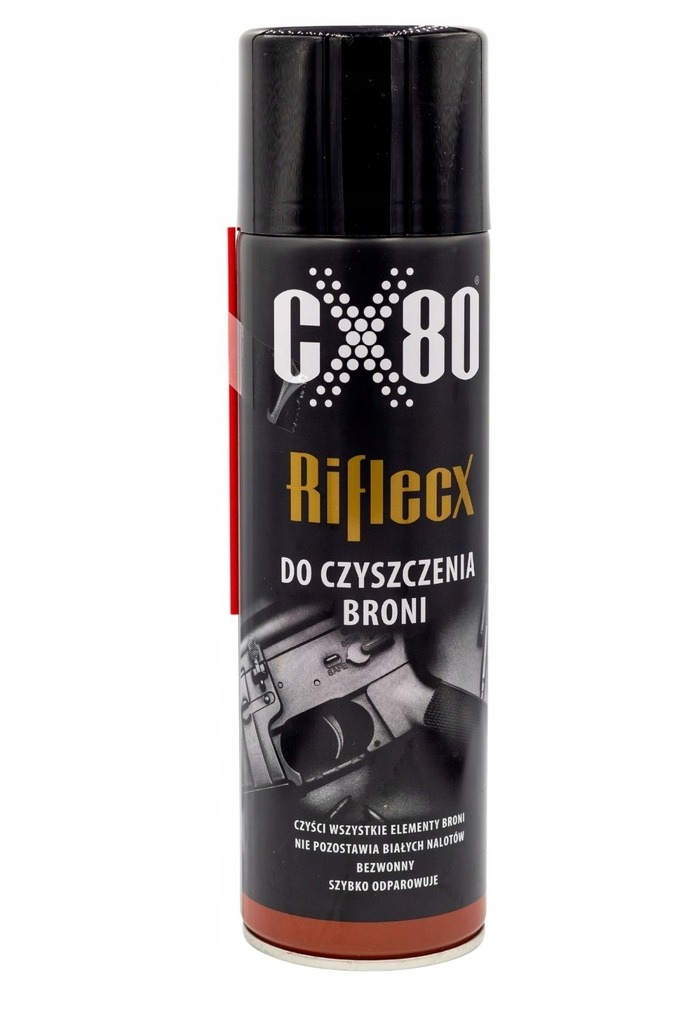 Płyn do czyszczenia i odtłuszczania broni CX-80 Riflecx RCX2 500 ml