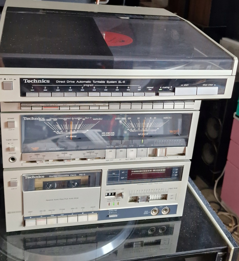 TECHNICS SU-7 wieża rarytas 1983r zestaw
