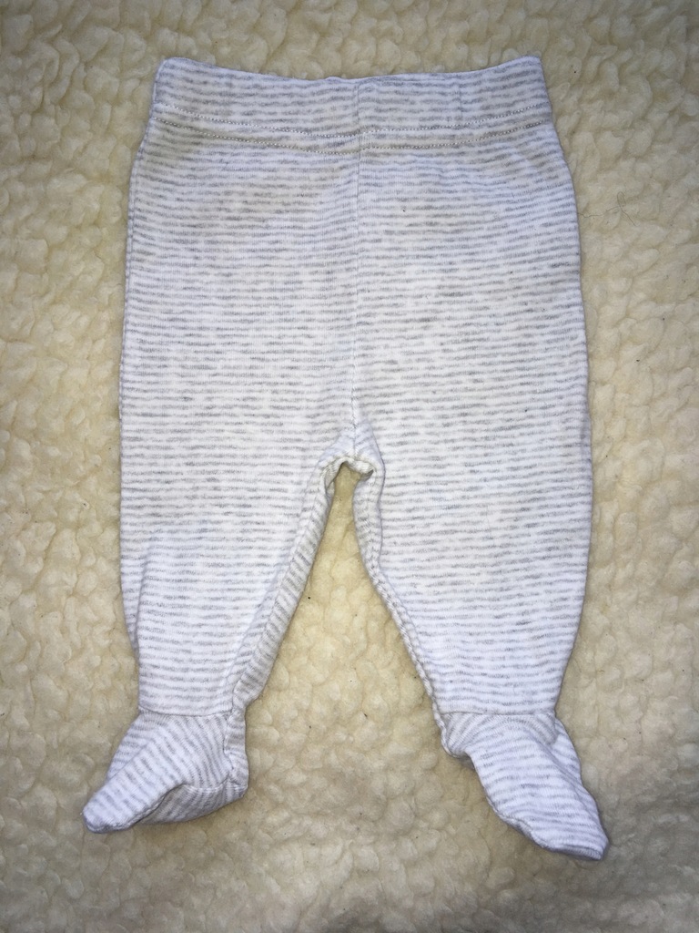 Półśpiochy spodnie bawełniane leginsy Cubus r.50