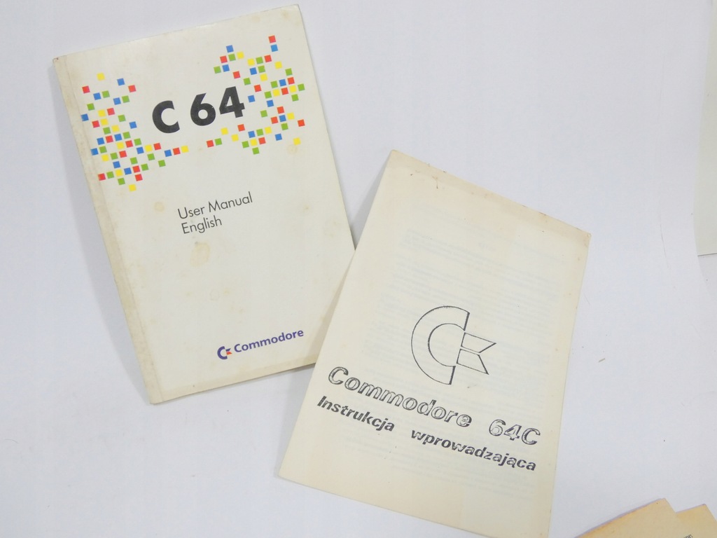 C 64 commodore user english manual