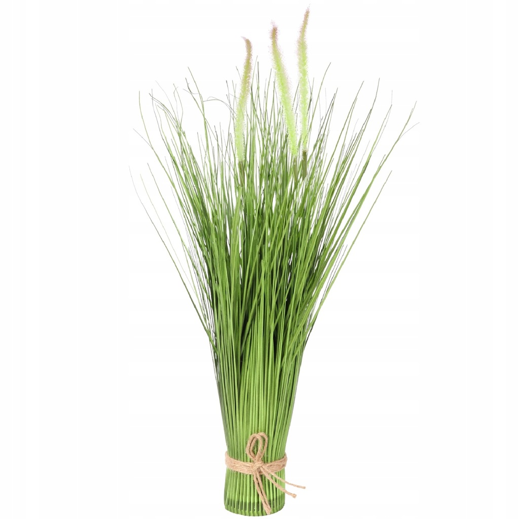 Sztuczna trawa dekoracyjna pampasowa zielona 60 cm
