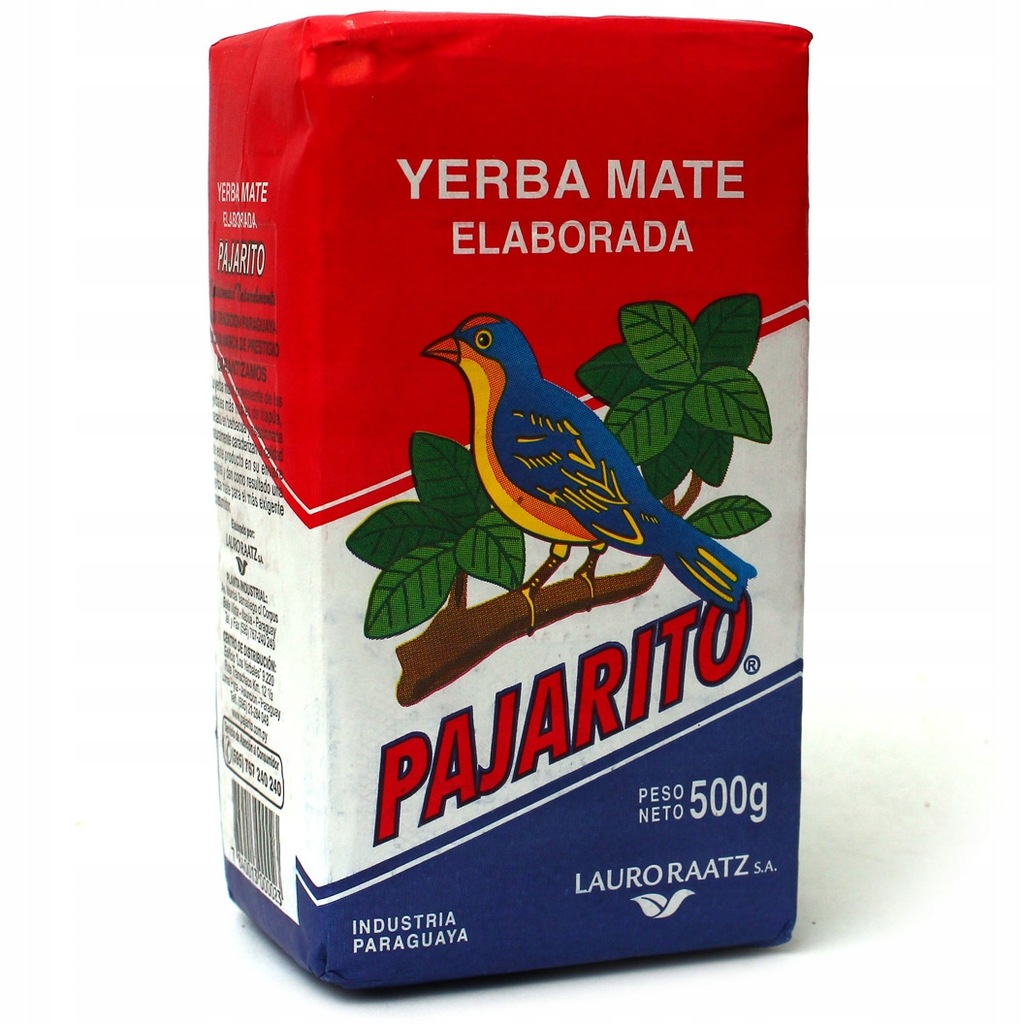 Yerba Mate Pajarito Elaborada Con Palo 500g 0,5kg