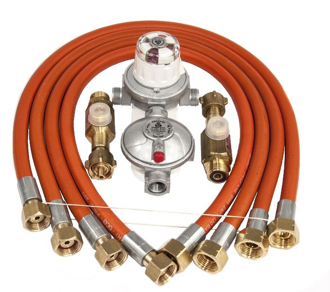 Reduktor Automatyczny Propan 738 C Zestaw 4 Butli