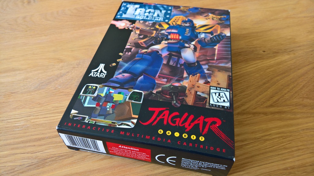 Iron Soldier - Atari Jaguar BOX