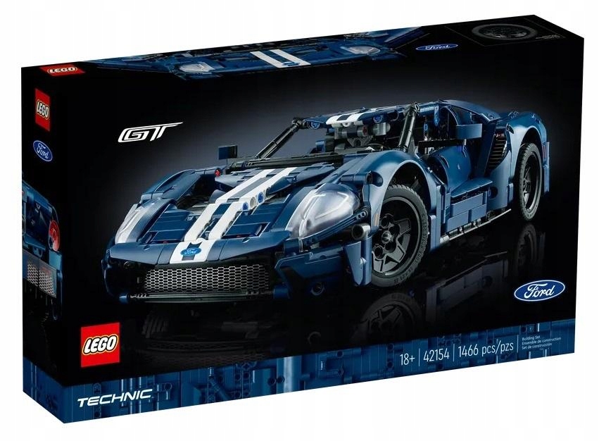 Lego TECHNIC 42154 Ford GT wersja z 2022 roku