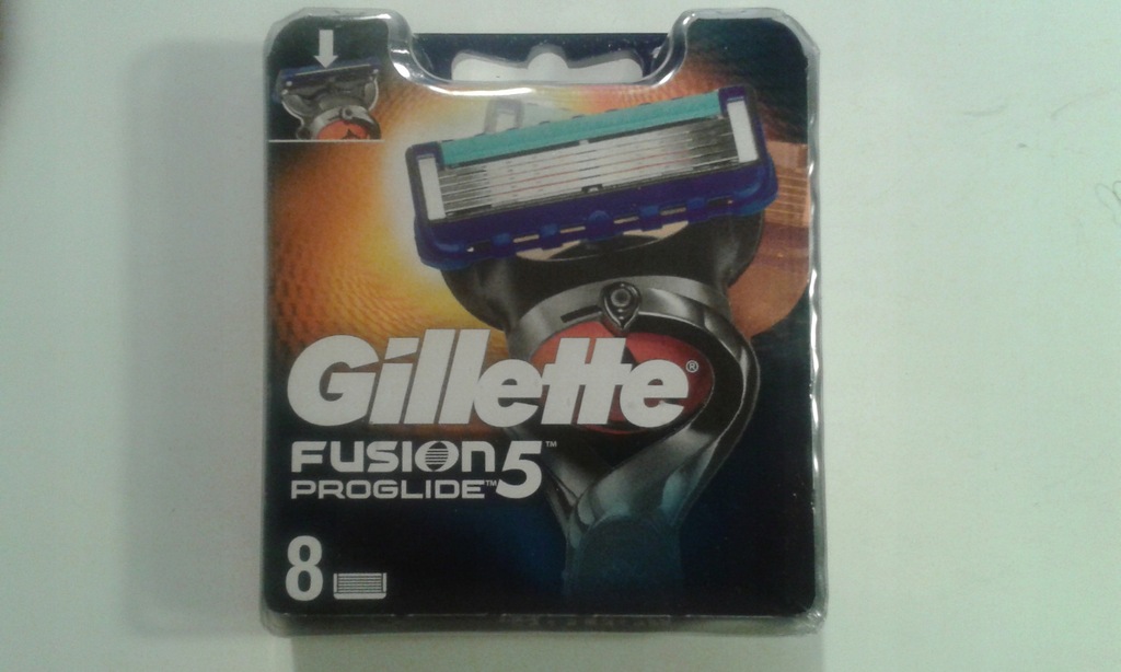 Gillette FUSION PROGLIDE 5-8 wkładów- oryginał