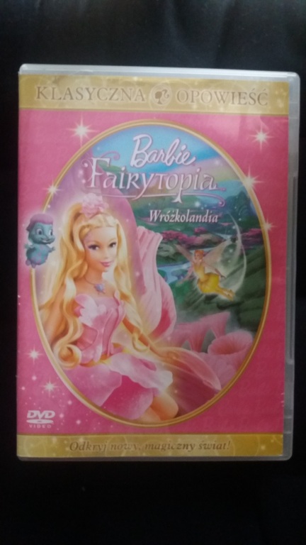 Barbie Wróżkolandia DVD film bajka wróżki