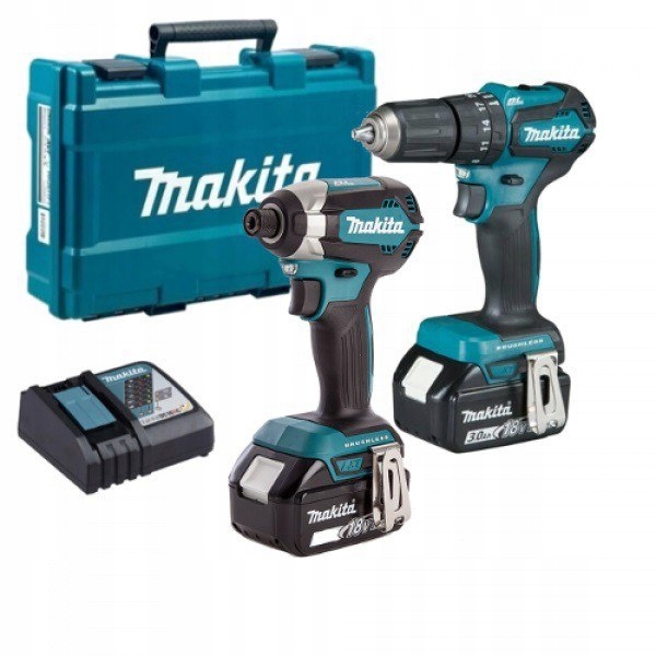 ZESTAW COMBO MAKITA DTD153+DDF485 18V 2*3.0AH