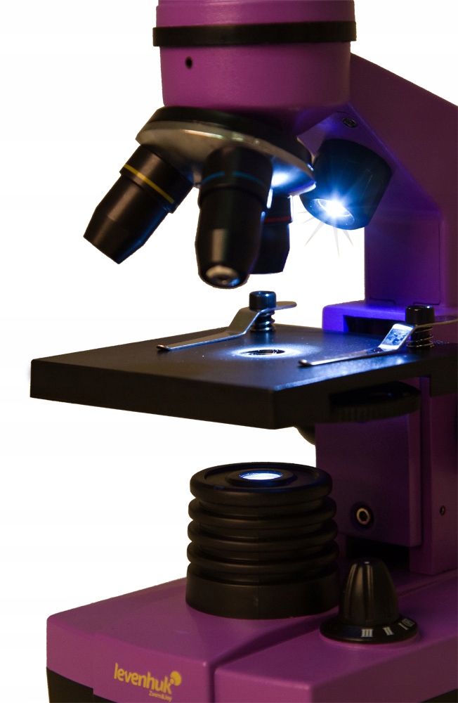 Mikroskop Levenhuk Rainbow 2L x40-400 Ametyst