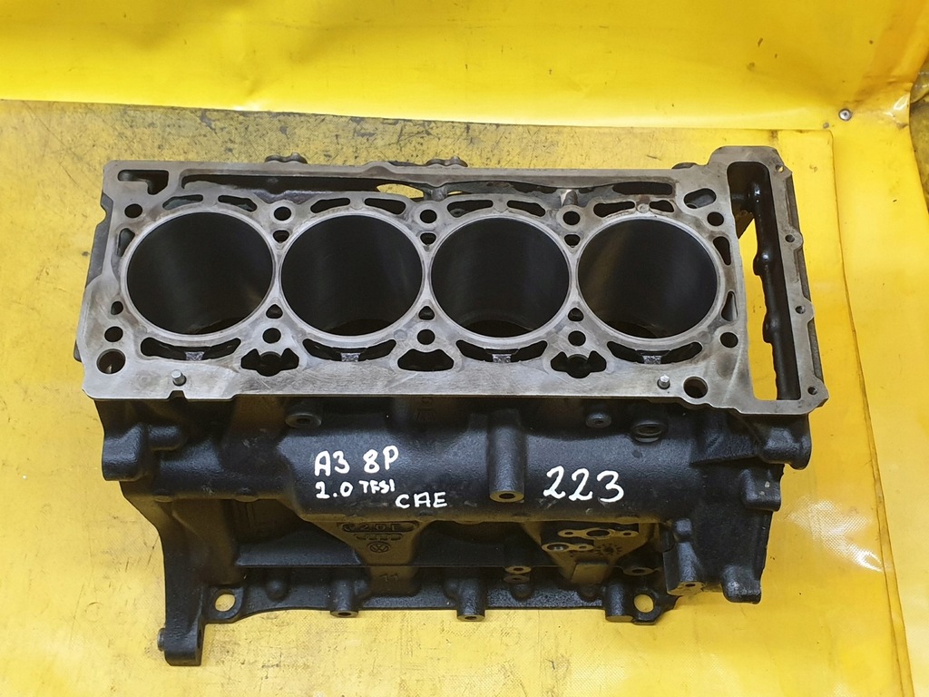 BLOK SILNIKA AUDI Q3 A3 A4 Q5 2.0 TFSI CAE