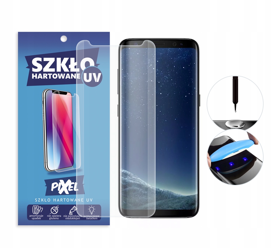 Купить ПОЛНОЕ УФ-СТЕКЛО 5D для Samsung GALAXY S8+ / S9 PLUS: отзывы, фото, характеристики в интерне-магазине Aredi.ru