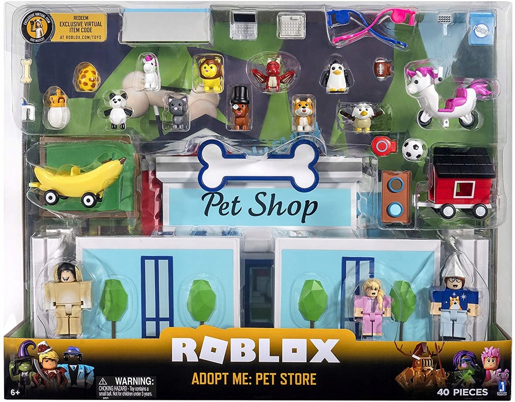 ROBLOX FIGURKI PET ADOPT ME PET STORE nowe - 10449703837 - oficjalne ...