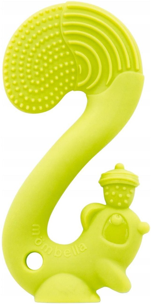 Mombella Gryzak zabawka Squirrel Green