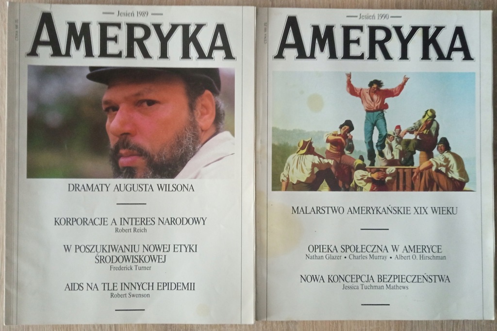 AMERYKA 2 numery kwartalnik nr 231 (1989 rok), nr 235 (1990 rok)