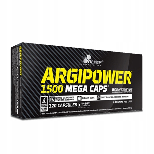 Olimp ArgiPower 1500 Mega Caps 120 Arginina Pompa