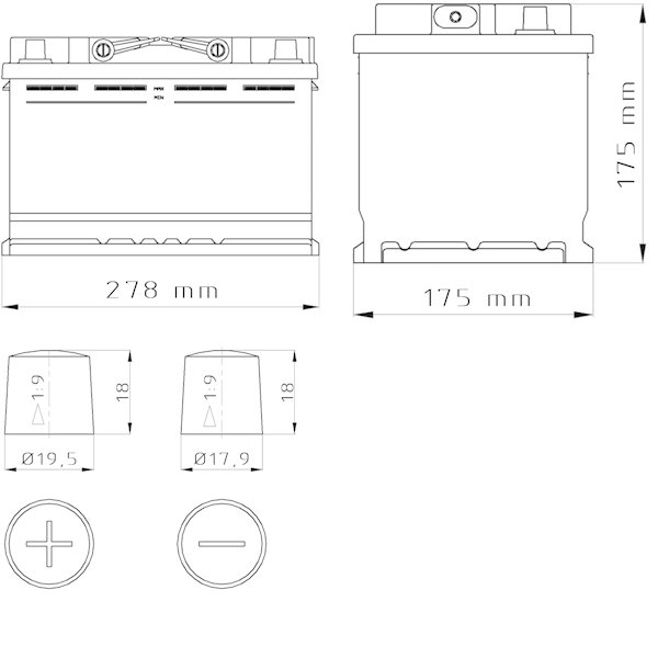 Купить Аккумулятор FIAMM Titanium PRO L3B 75P 75 Ач 730 А: отзывы, фото, характеристики в интерне-магазине Aredi.ru