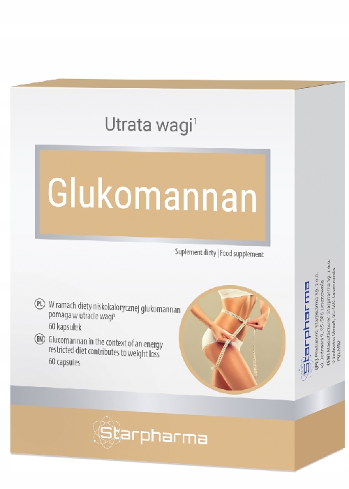 STARPHARMA Glukomannan utrata wagi ODCHUDZANIE 60