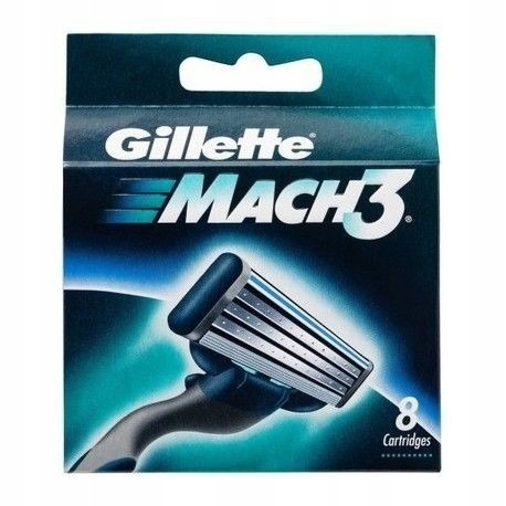 Gillette Mach3 wkład wkłady do maszynk 8 szt.