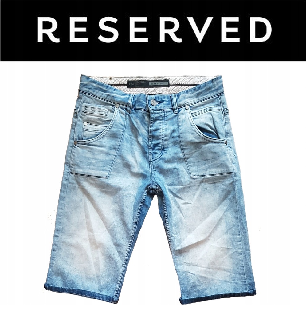 Spodenki jeansowe RESERVED W 30