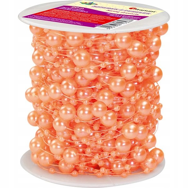 PEREŁKI NA ŻYŁCE TITANUM 20M POMARAŃCZOWE