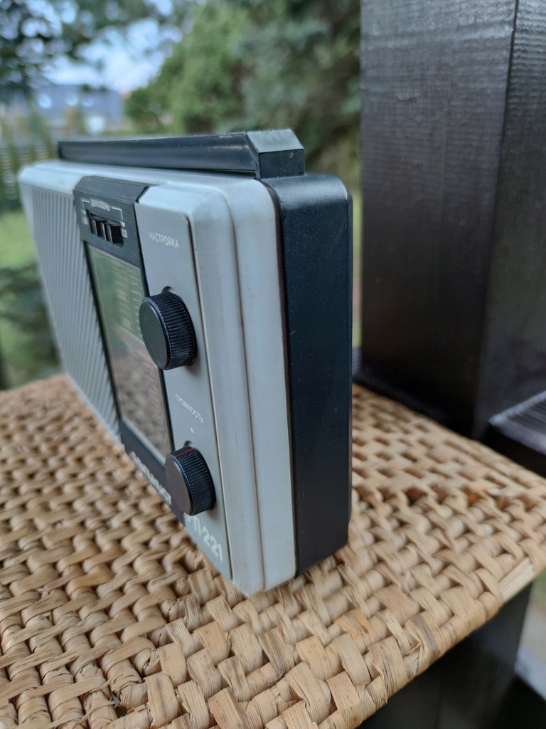 Stare Radzieckie Radio Alpinist RP-221 - 12998731928 - oficjalne ...