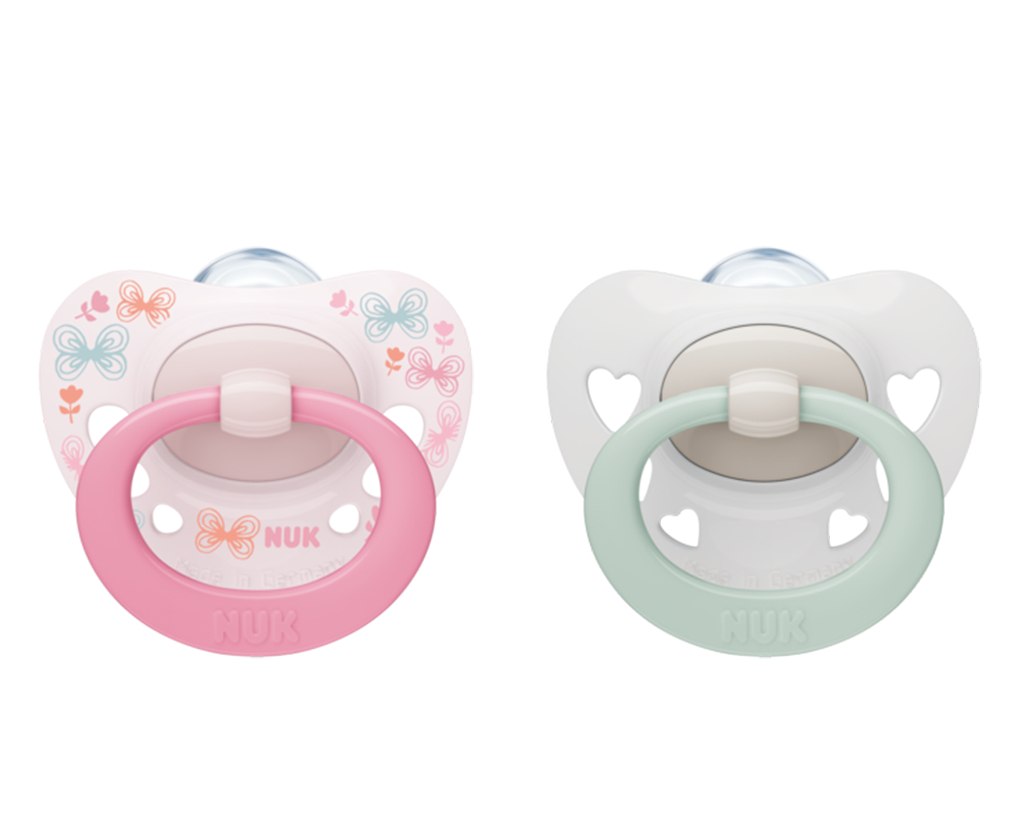 NUK 739696 SMOCZEK 18-36 SIGNATURE 2SZT SILIKONOWY