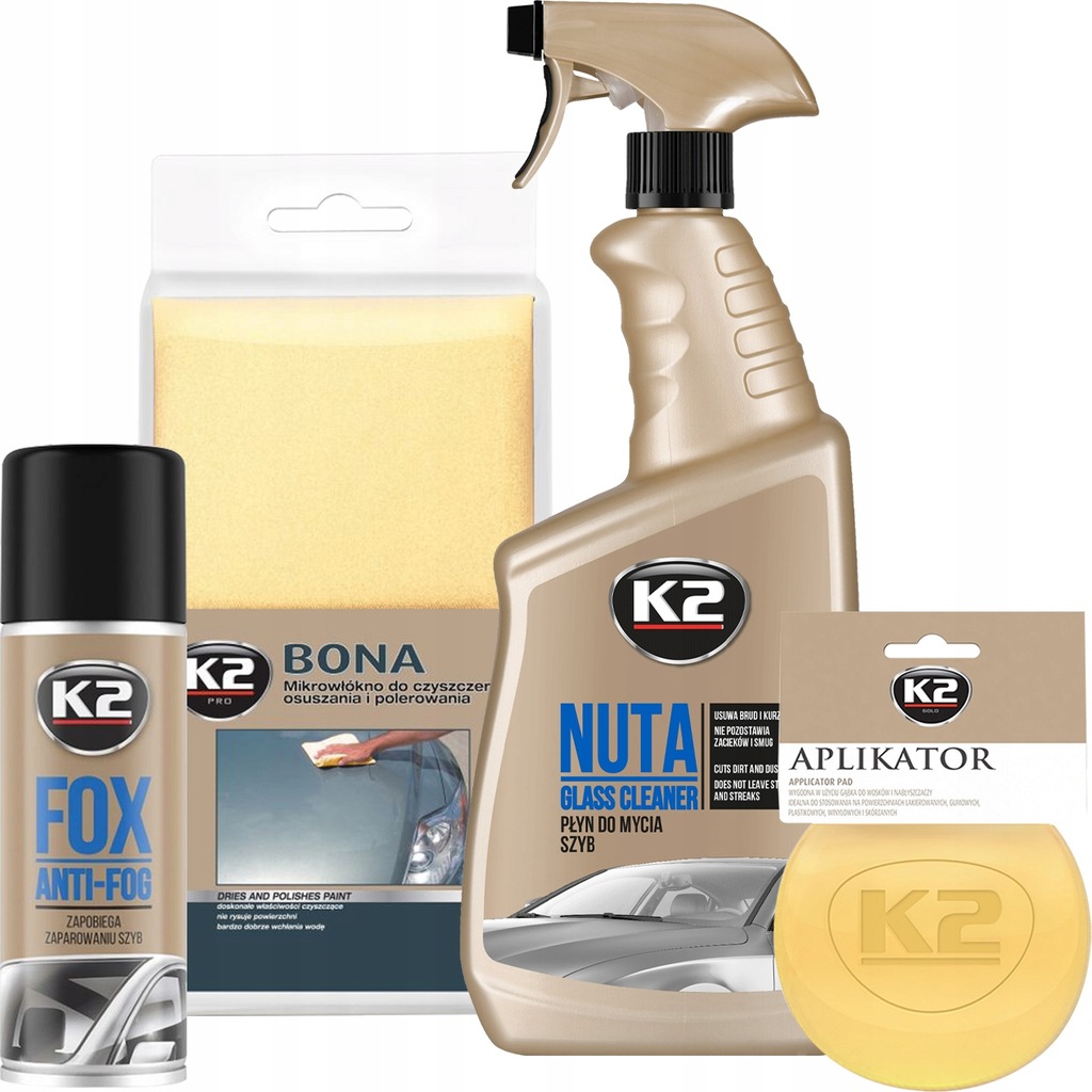 K2 ZESTAW PRZECIW PAROWANIU SZYB ANTYPARA NUTA FOX