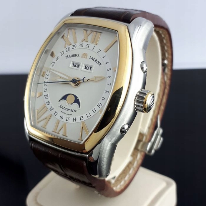 ZEGAREK MAURICE LACROIX Master Tonneau 18k gold