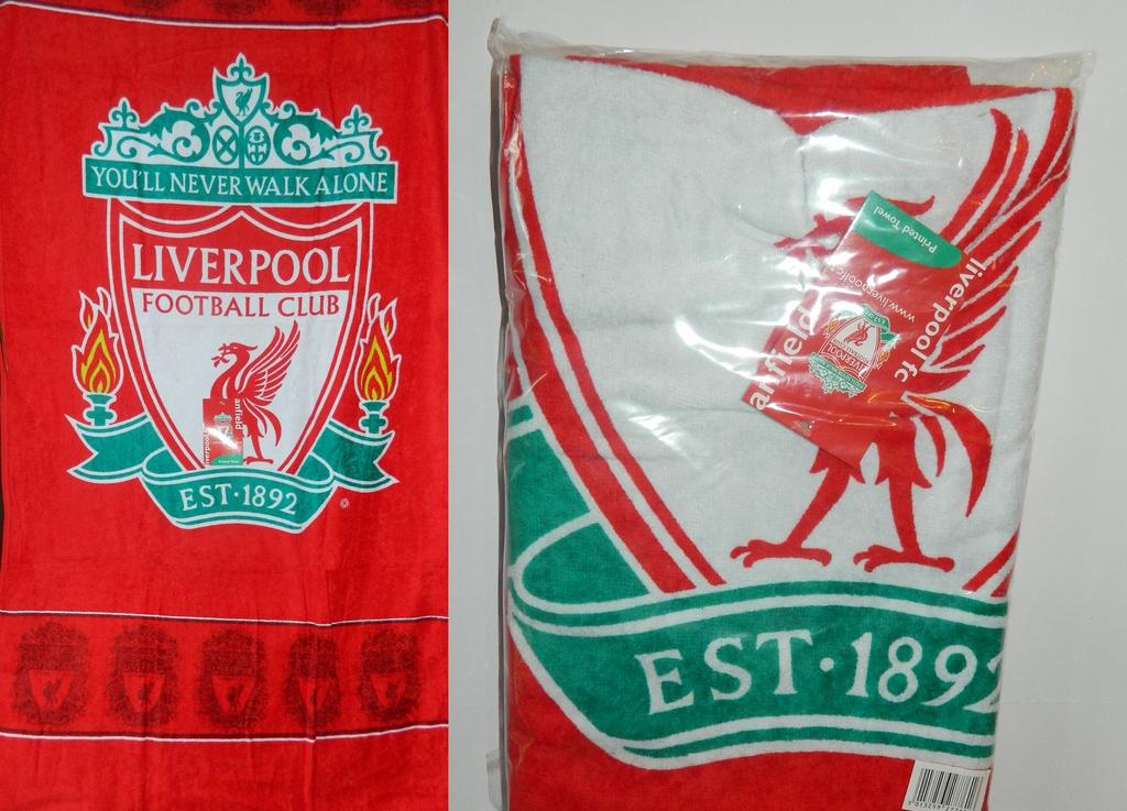 ręcznik bawełniany drukowany FC LIVERPOOL nowy