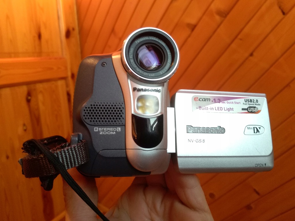Kamera MiniDV PANASONIC NV-GS8 USB - mały defekt