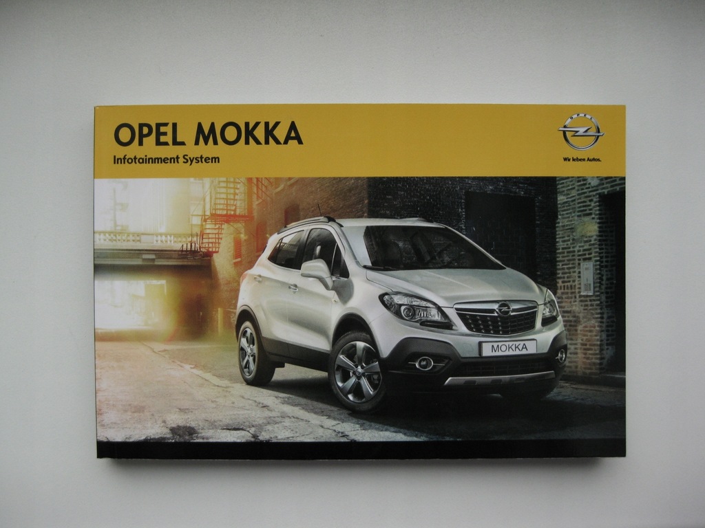 OPEL Mokka instrukcja radia nawigacji Opel Mokka