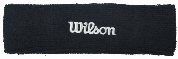 Opaska na głowę Wilson czarna WR5600170