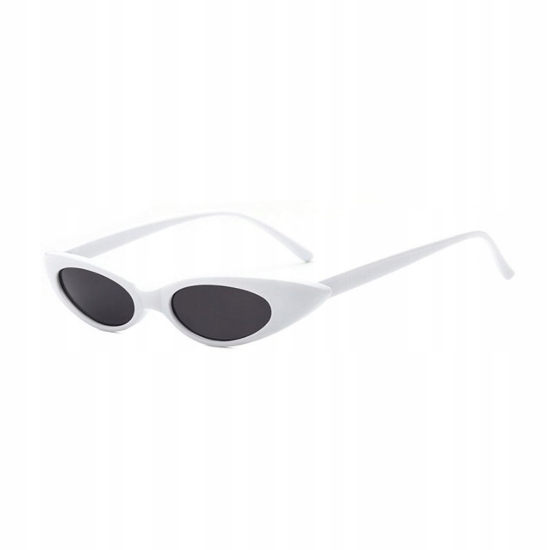 Okulary przeciwsłoneczne ELEGANT kocie biel OK262W