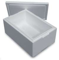 Termoboxy 205 32 litry pudełko styropianowe biały