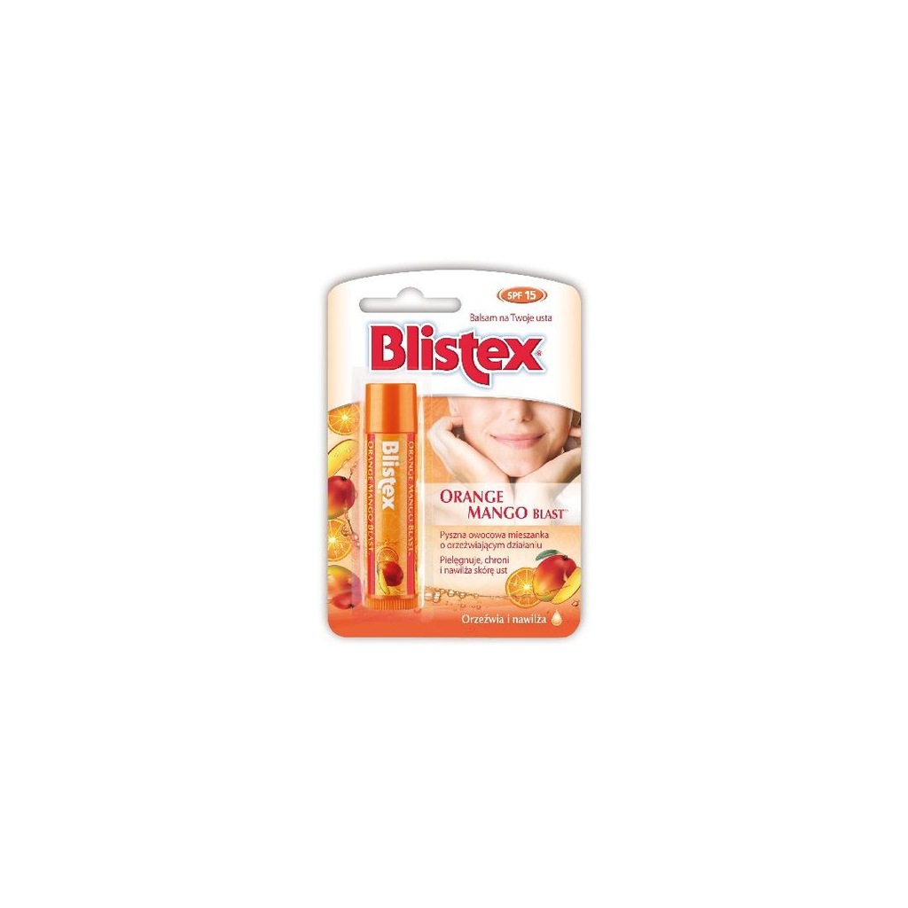 Blistex Balsam do ust ORANGE&MANGO orzeźwia