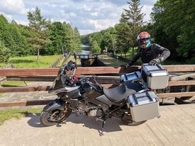 Całodniowy wycieczka na motocyklu turystycznym