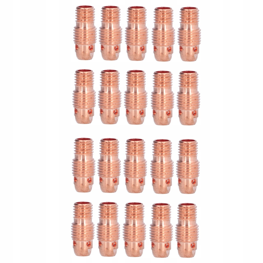 20 szt. Korpus tulei zaciskowej TIG Miedź WP-9F