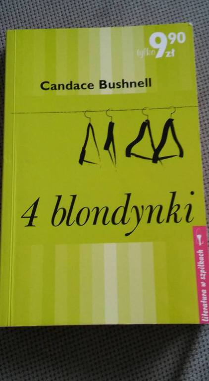 Książka dla WOŚP Cztery Blondynki Candance Bushnel