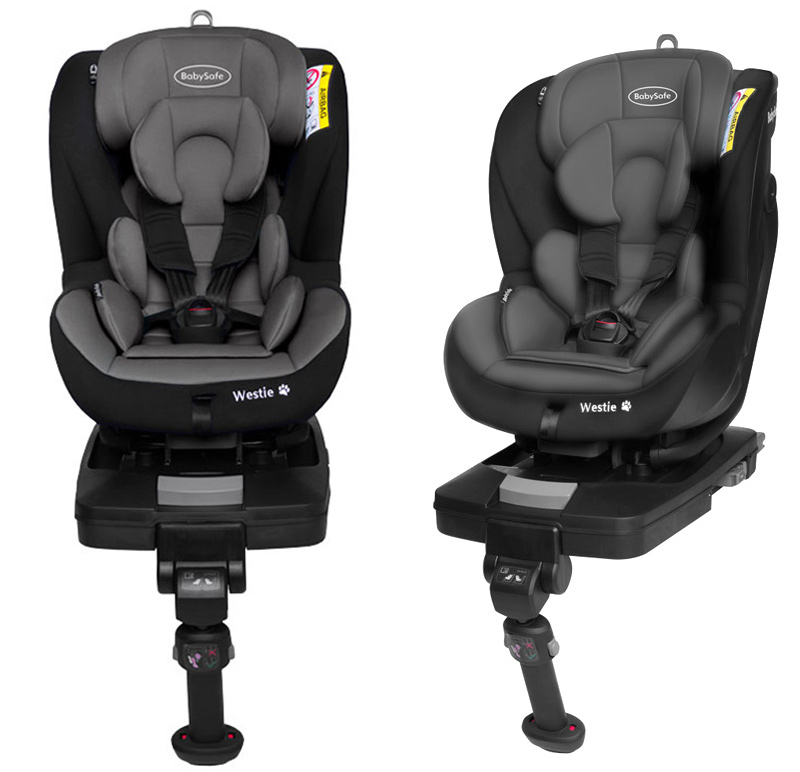 BabySafe Westie 2.0 IsoFix Fotelik 0-18 kg RWF/FWF