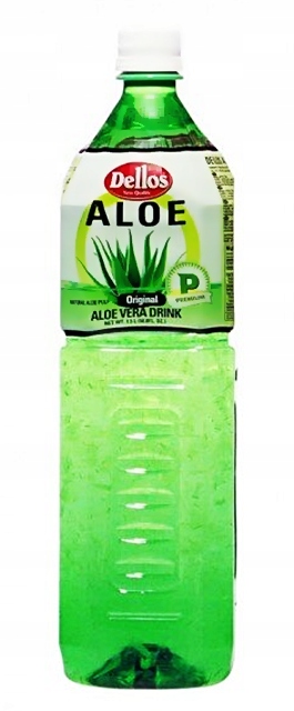 ALOE VERA DELLOS napój z sokiem i miąższem z aloesu 1,5 L
