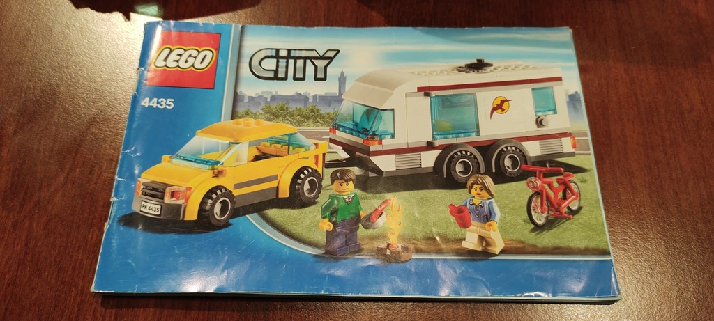 LEGO CITY 4435 Auto z przyczepą kempingową - 11589240489 - oficjalne ...